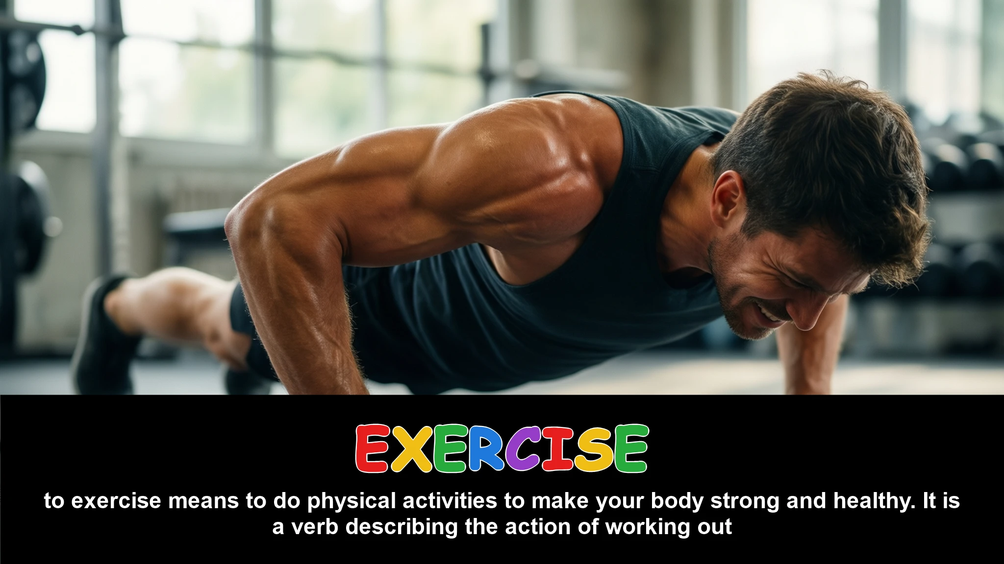 English Illustration for exercise